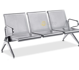 Stainless steel triangular chair G6013